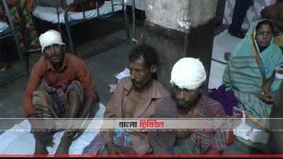 ঝিনাইদহে দুই দল গ্রামবাসীর মধ্যে সংঘর্ষে ১৫ জন আহত