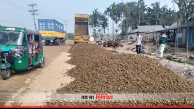 নেত্রকোনা-ময়মনসিংহ সড়কে বেহাল দশা