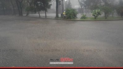 রাজধানীতে ঈদের দিন সকালে বৃষ্টি