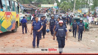 মাংসে ওজন কম দেওয়ায় ব্রাহ্মণবাড়িয়ায় দুই গ্রামবাসীর সংঘর্ষে পুলিশসহ আহত ২০