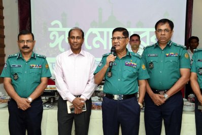 ঈদ পুনর্মিলনীতে ডিএমপি কমিশনার