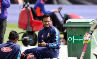 ঊরুর চোটে অনুশীলন করেননি সাকিব