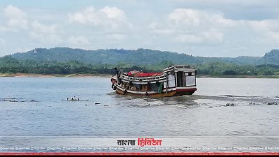 রাঙামাটি লেকে ফের লঞ্চ চলছে