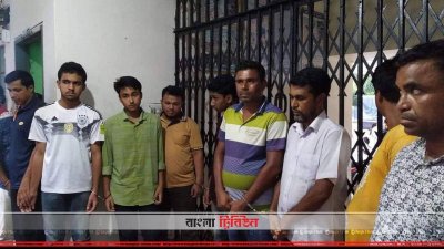 শিক্ষক নিয়োগ পরীক্ষায় আটক ব্যক্তিরা