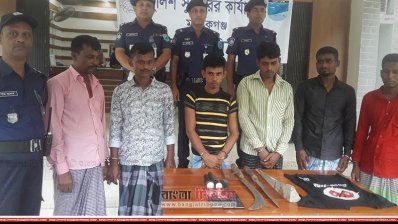 আন্তঃজেলা ডাকাত দলের সদস্য