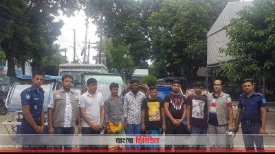 গ্রেফতার ইজিবাইক ছিনতাইকারী 