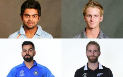 ১১ বছর আগে-পরের কোহলি ও উইলিয়ামসন