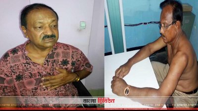কুমার চক্রবর্তী ও তার বন্ধু ব্যবসায়ী মো. আলাউদ্দিন মিয়া