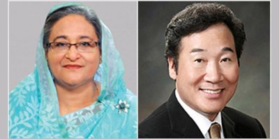 শেখ হাসিনা ও লি নাক ইওন 