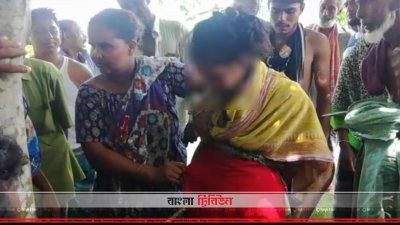 মাদারীপুরে ছেলেধরা সন্দেহে মানসিক প্রতিবন্ধী নারীকে গাছের সঙ্গে বেঁধে মারধর