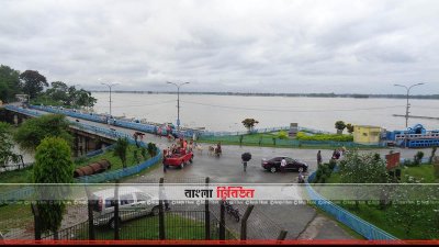 ফের পানি বাড়ছে তিস্তায় (ছবি&ndash; প্রতিনিধি)