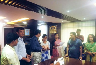 নজরুল বিশ্ববিদ্যালয়ে উইমেন পিস ক্যাফের কমিটি গঠন ও বৃত্তি প্রদান