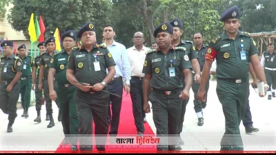  যশোর কেন্দ্রীয় কারাগার পরিদর্শনে আইজি প্রিজন