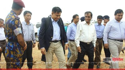রোহিঙ্গা শিবির পরিদর্শনে যাচ্ছেন মিয়ানমারের প্রতিনিধি দলের সদস্যরা