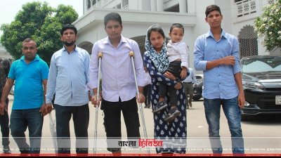 আদালতে পা হারানো রাসেল, ফাইল ছবি