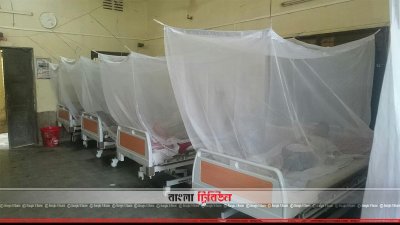 কুড়িগ্রাম জেনারেল হাসপাতালে ভর্তি ডেঙ্গু আক্রান্তরা