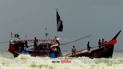 সাগর উত্তাল, ইলিশ ধরতে পারছেন না জেলেরা