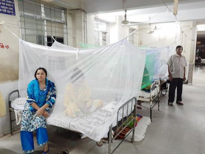 হাসপাতালে ভর্তি ডেঙ্গু রোগী