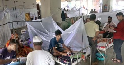 হাসপাতালে ভর্তি ডেঙ্গু রোগী