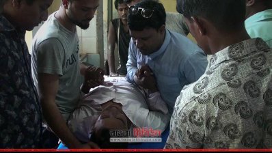 উদ্ধারের পর হাসপাতালে মুশফিক