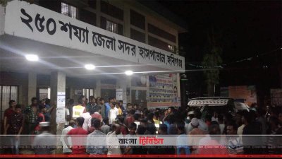 হবিগঞ্জে সিএনজি-মোটরসাইকেল সংঘর্ষে নিহত ২