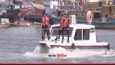 নারায়ণগঞ্জে নদীপথে র&zwnj;্যাবের টহল জোরদার