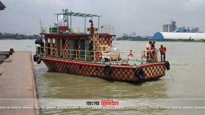 ধলেশ্বরীতে পড়ে লঞ্চ শ্রমিক নিখোঁজ