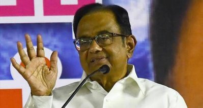কংগ্রেস নেতা পি. চিদাম্বরাম