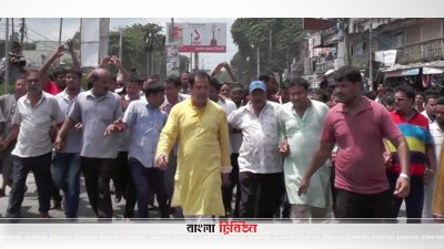 এরশাদের আসনে মনোনয়নের দাবিতে ভাতিজা আসিফের শোডাউন