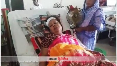 হাসপাতালে চিকিৎসাধীন কৃষ্ণা রায়
