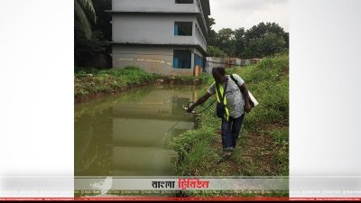 ডিএসসিসির লার্ভা নিধন অভিযান