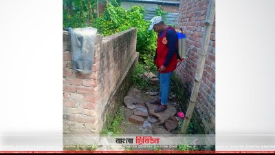 এডিস মশার লার্ভা নিধন অভিযান