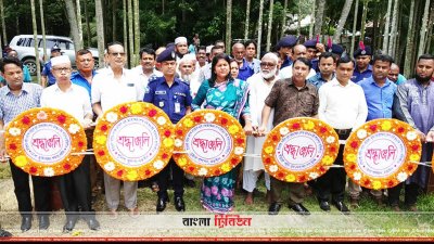 বীরশ্রেষ্ঠ ল্যান্স নায়েক নূর মোহাম্মদ শেখের শাহাদাত বার্ষিকীতে জেলা প্রশাসন ও অন্যদের শ্রদ্ধাঞ্জলি