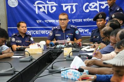 পুলিশ সুপারের সংবাদ সম্মেলন