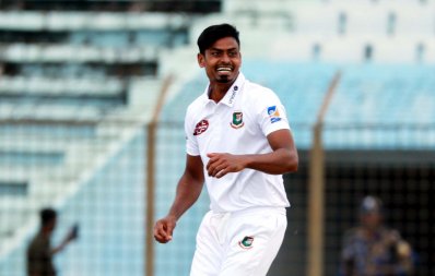 আসগরকে সেঞ্চুরি করতে দিলেন না তাইজুল