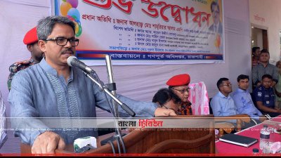 বক্তব্য রাখছেন পররাষ্ট্র প্রতিমন্ত্রী (ছবি– প্রতিনিধি)