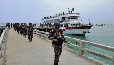 ৭ এপ্রিল থেকে দ্বীপে বিজিবি টহল শুরু করেছে