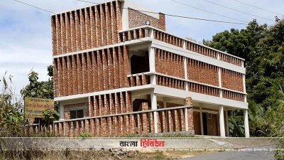 অংশীদারদের নিজস্ব অর্থায়নে গড়ে তোলা হচ্ছে পুলিশ ক্যাম্প