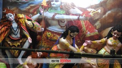 শিকদার বাড়ির পূজামণ্ডপে এবার ৮০১ প্রতিমা