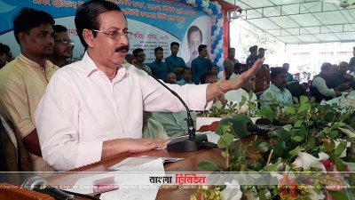 মাদকাসক্ত কোনও শিক্ষার্থীকে বঙ্গবন্ধু কলেজে ঢুকতে দেওয়া হবে না: শেখ সেলিম