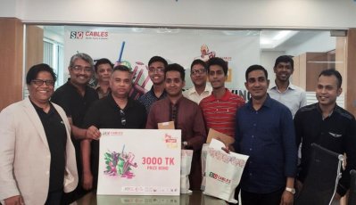এসকিউ ক্যাবলস ক্রিকেট গুরু প্রতিযোগিতার পুরস্কার বিতরণ