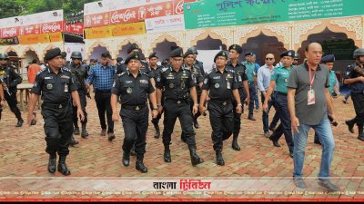 পূজামণ্ডপের নিরাপত্তায় র‌্যাবের রোবস্ট পেট্রোলিং