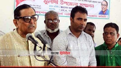 বক্তব্য রাখছেন রাশেদ খান মেনন (ছবি&ndash; প্রতিনিধি)