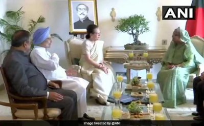 প্রধানমন্ত্রীর সঙ্গে কংগ্রেস নেতাদের সাক্ষাৎ
