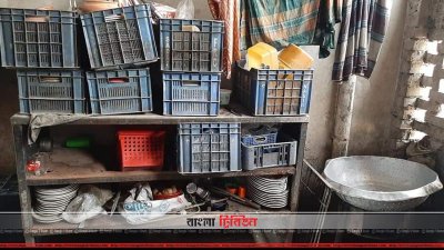 রেস্টুরেন্টের মধ্যে অস্বাস্থ্যকর পরিবেশ