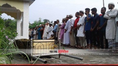 আবরারের তৃতীয় জানাজা শেষে দাফন সম্পন্ন হয়েছে