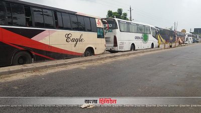 তীব্র স্রোতে দৌলতদিয়ার ৪টি ঘাট বন্ধ