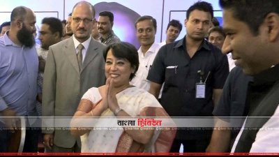 বরিশালে ভারতীয় হাইকমিশনার (ছবি&ndash; প্রতিনিধি)