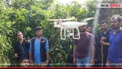ড্রোন দিয়ে র&zwj;্যাবের অভিযান