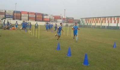 অনুশীলনে চট্টগ্রাম আবাহনী